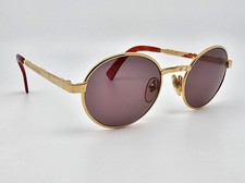 Junior Gaultier 58-3171 4G Gold Frame Grey Lens Sunglasses Japan 49-17-130