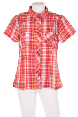 McKINLEY Shirt Blouse Outdoor Checked D 38 red shades