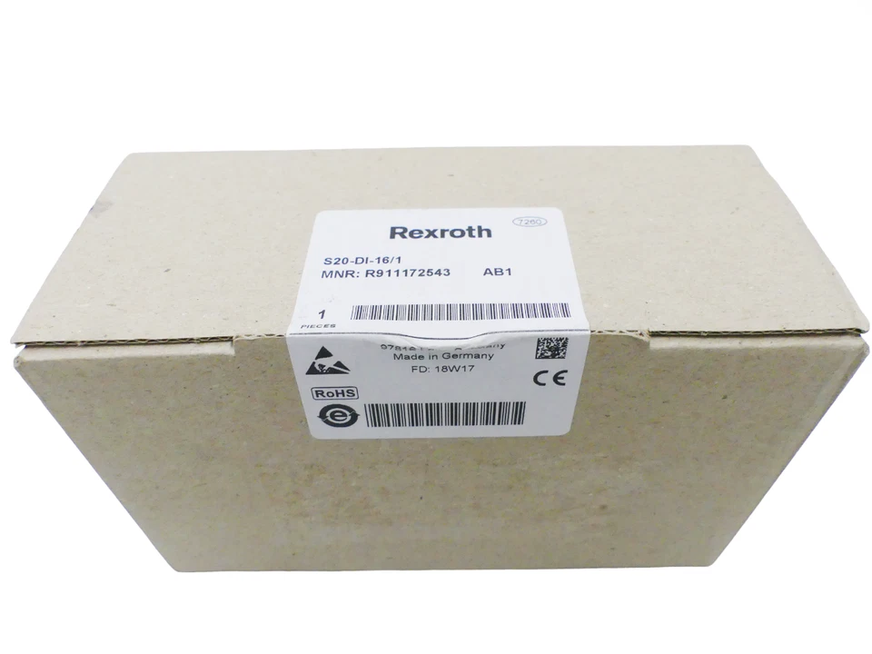 REXROTH S20-DI-16/1 AB1 Digital Input Modul MNR: R911172543 -sealed- - Bild 3 von 3
