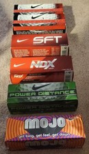 18 NEW Nike Golf Balls NDX Heat,MOJO,Power Distance,Distance SFT