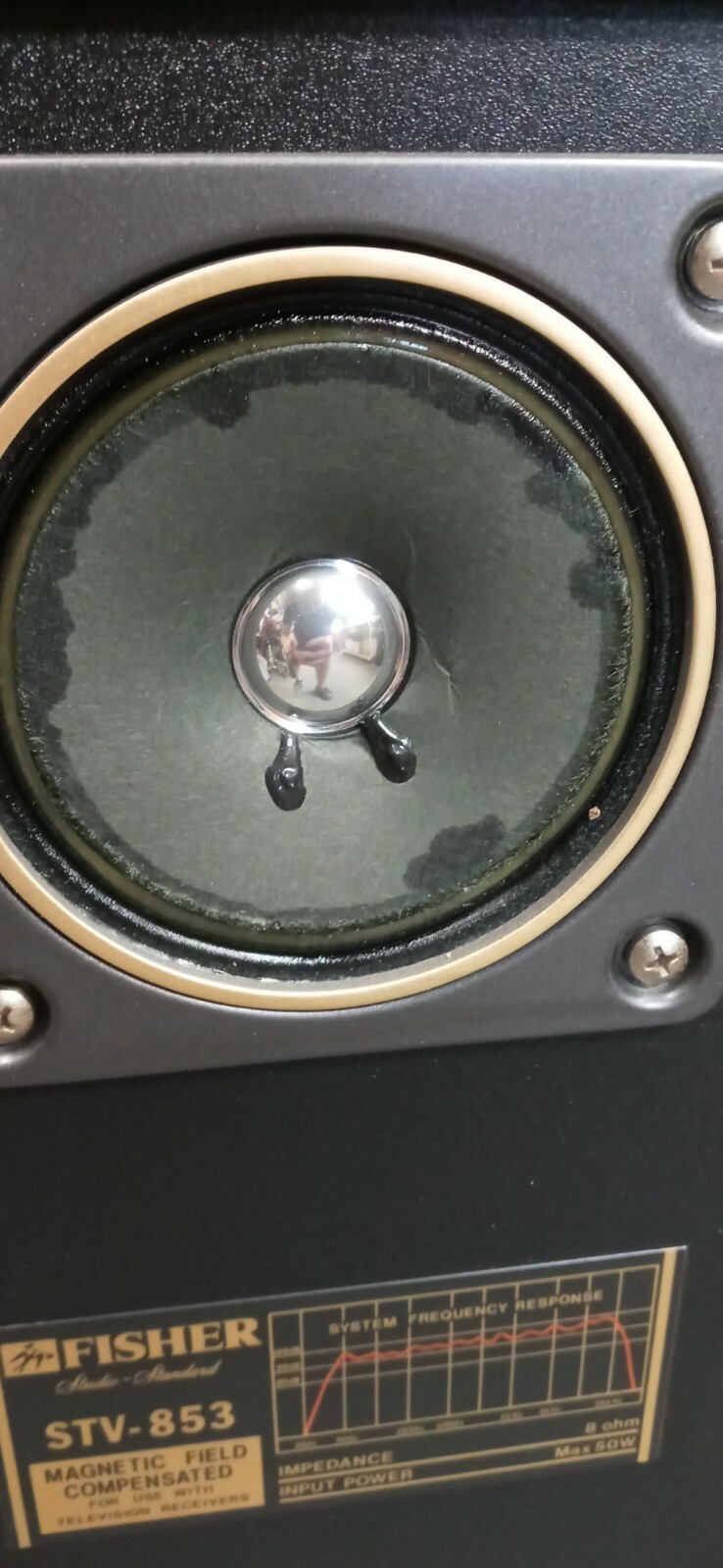 fisher stv 853 speakers