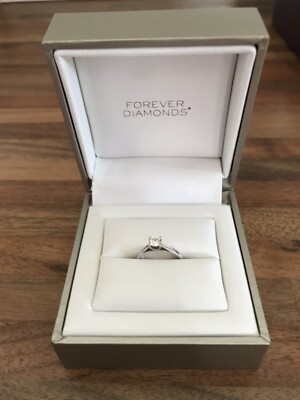 H Samuel Platin Forever Diamant Ring