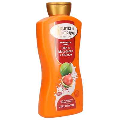 Sciampagna Schaum Duschbad 650 ml Macadamiaöl & Quinoa