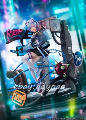 Re:ゼロ Rem Neon City Ver. SSF 1/7 《Re:0》Rem Neon City Ver. Painted Figure Anime Girl