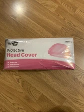 WeCare Protective Head Covers Individually wrapped 100 Pack Bouffant Pink
