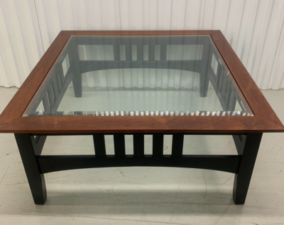 Ethan Allen American Impressions Square Coffee Table Cherry