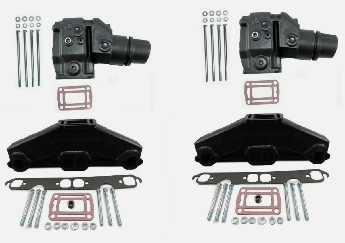 Mana Volvo Penta OMC Exhaust Manifold & Elbow/Riser Kit 3847501