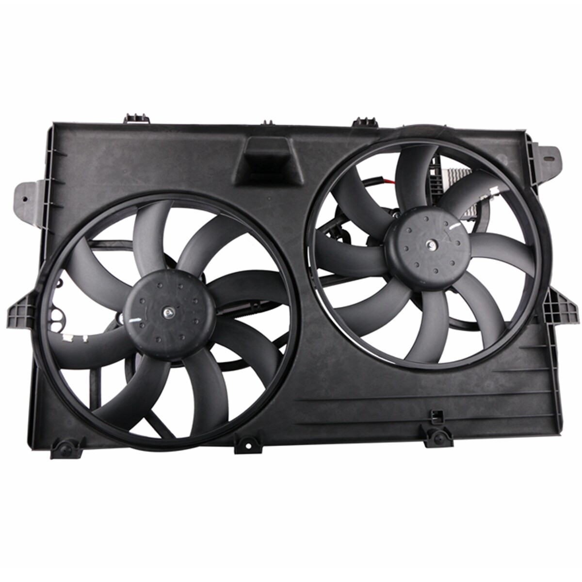 AC Dual Radiator Cooling Fan Assembly For 20072015 Ford Edge Lincoln