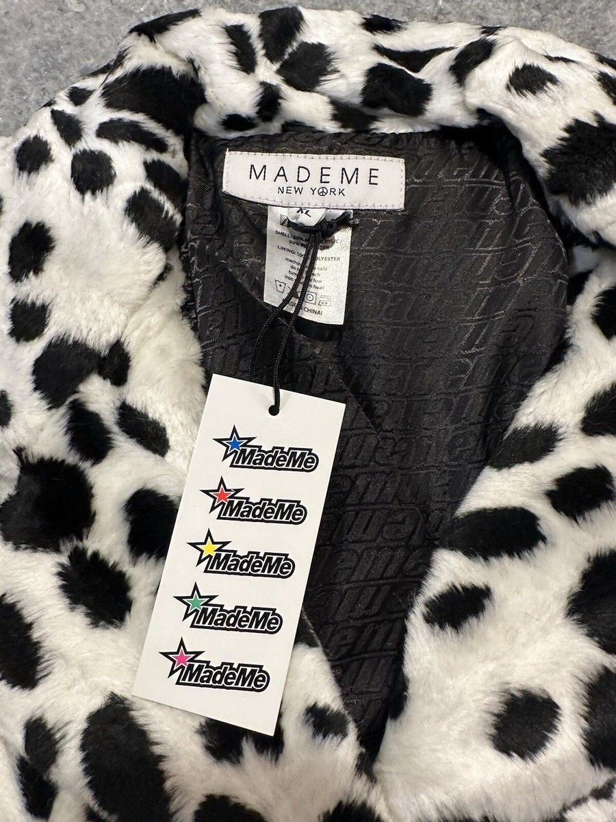 Dalmatian Pattern Fur Coat vintage 早い者勝ち Dalmatian Pattern Fur Coat vintage 早い者勝ち