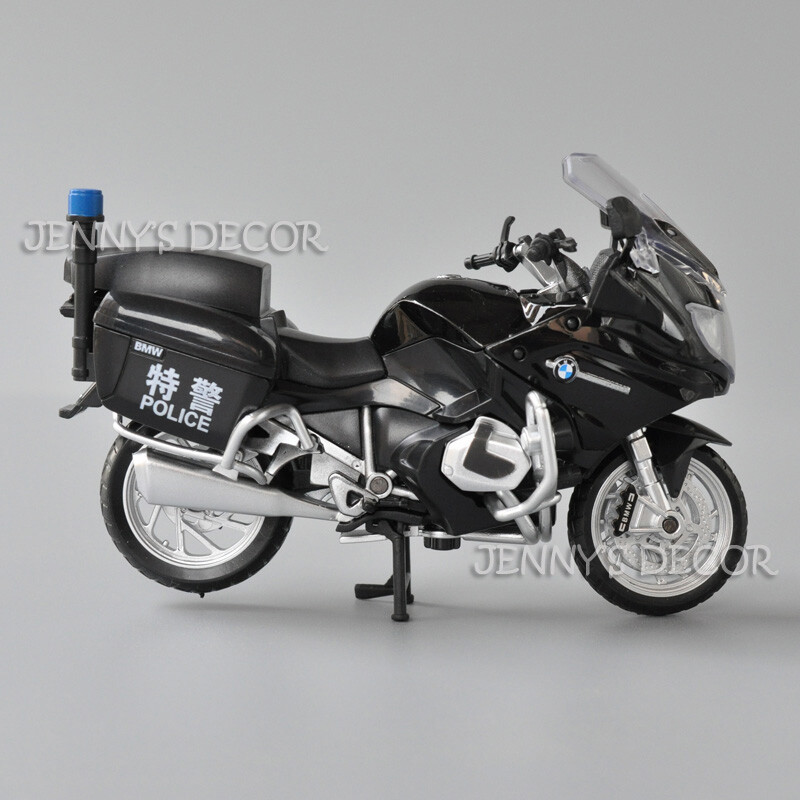 1:18 Scale Diecast Motorcycle Model Toys BMW R1250 RT Police BMW R 1200 C バイクモデルキット1/18