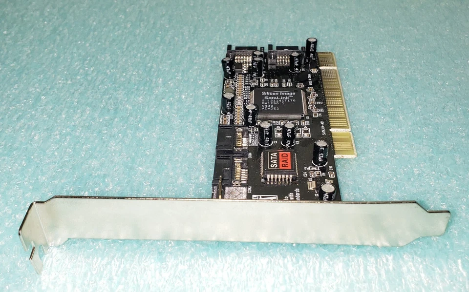 Syba SD-SATA-4P PCI 4-Channel Serial-ATA SATA Raid Controller Card - Image 3 of 3