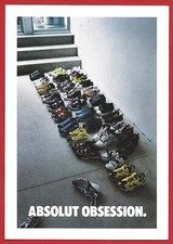 Cartolina NV ITALIA - PROMOCARD ABSOLUT VODKA - Obsession - PC 2486 - 10 x 15
