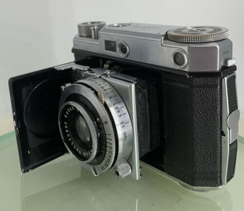 Kodak Retina II Type 142 klappbare 35mm Messsucherkamera mit Ektar 50mm f3.5 Objektiv - Bild 3 von 9