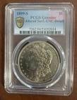 1899-S Morgan Dollar $1 PCGS UNC Details Altered Surface – Stunning Eye Appeal!