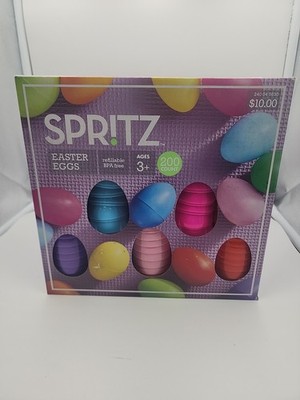 Spritz Easter Eggs 200ct Mixed Colors New