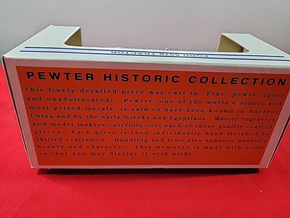 Spec Cast Pewter Historic Collection Ford 8970 Tractor2 - Imagem 3 de 4