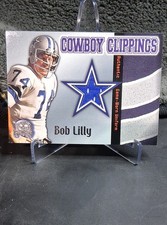 2000 Fleer Greats of the Game - Cowboy Clippings Bob Lilly (MEM)