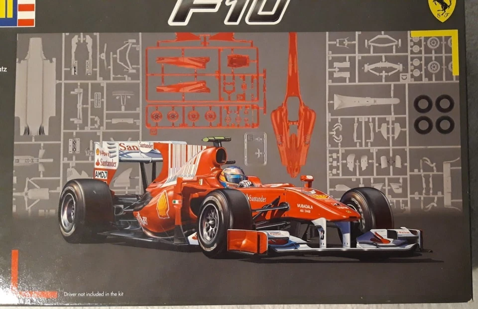 Revell - Nr. 07099 - Formel 1 - Ferrari F 10 im Maßstab 1:24 - Bild 3 von 4