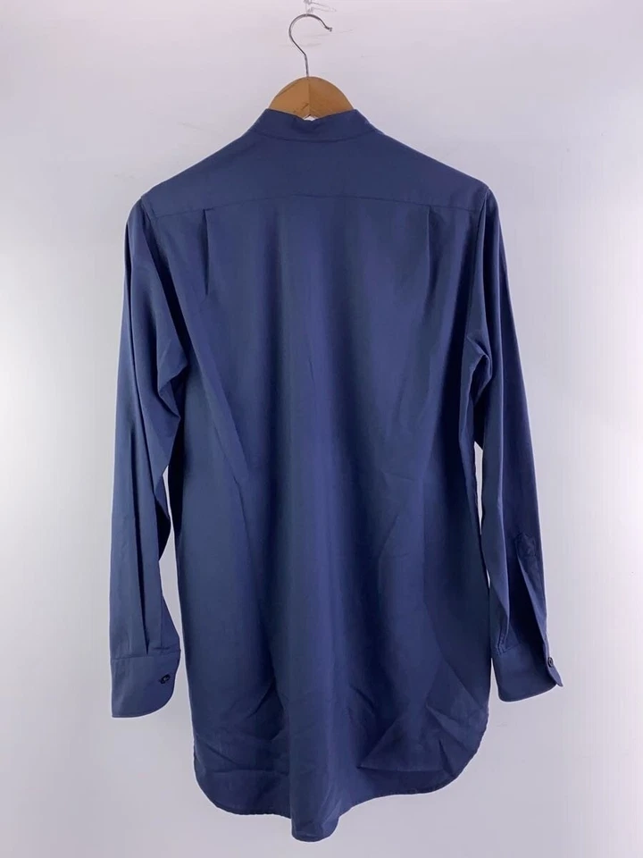 Camisa TOMORROWLAND PILGRIM Lana Lavable Cuello Banda Larga, XS, Lana, NVY, 61-01- Foto 2 de 4