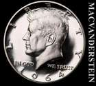 1964 Kennedy Half Dollar- Silver- Choice Gem Proof- Luster- No Reserve #L6952