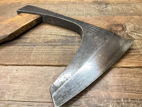 Vintage Woodworking tool Forestry Big Axe Made by Japanese blacksmith ST #9