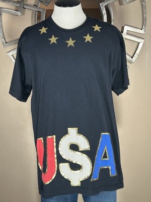Floyd Mayweather The Money Team Promotions USA Stars  TMT Shirt Men's Boxing L