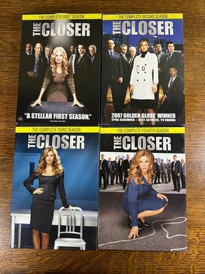 The Closer Season 1, 2, 3, 4 DVD Complete 1-4 | eBay