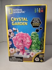 National Geographic Stem Crystal Growing Garden Educational Kit With Geode