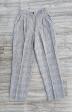 Vtg Giorgio Sant'Angelo Womens Sz 4 Dress Pants 100 Wool