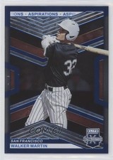 2023 Panini Elite Extra Edition Blue Aspirations 169/349 Walker Martin #111 14lt