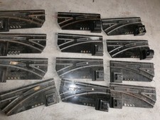 Lot of 12 Vintage S American Flyer Track Switches for Parts or TLC