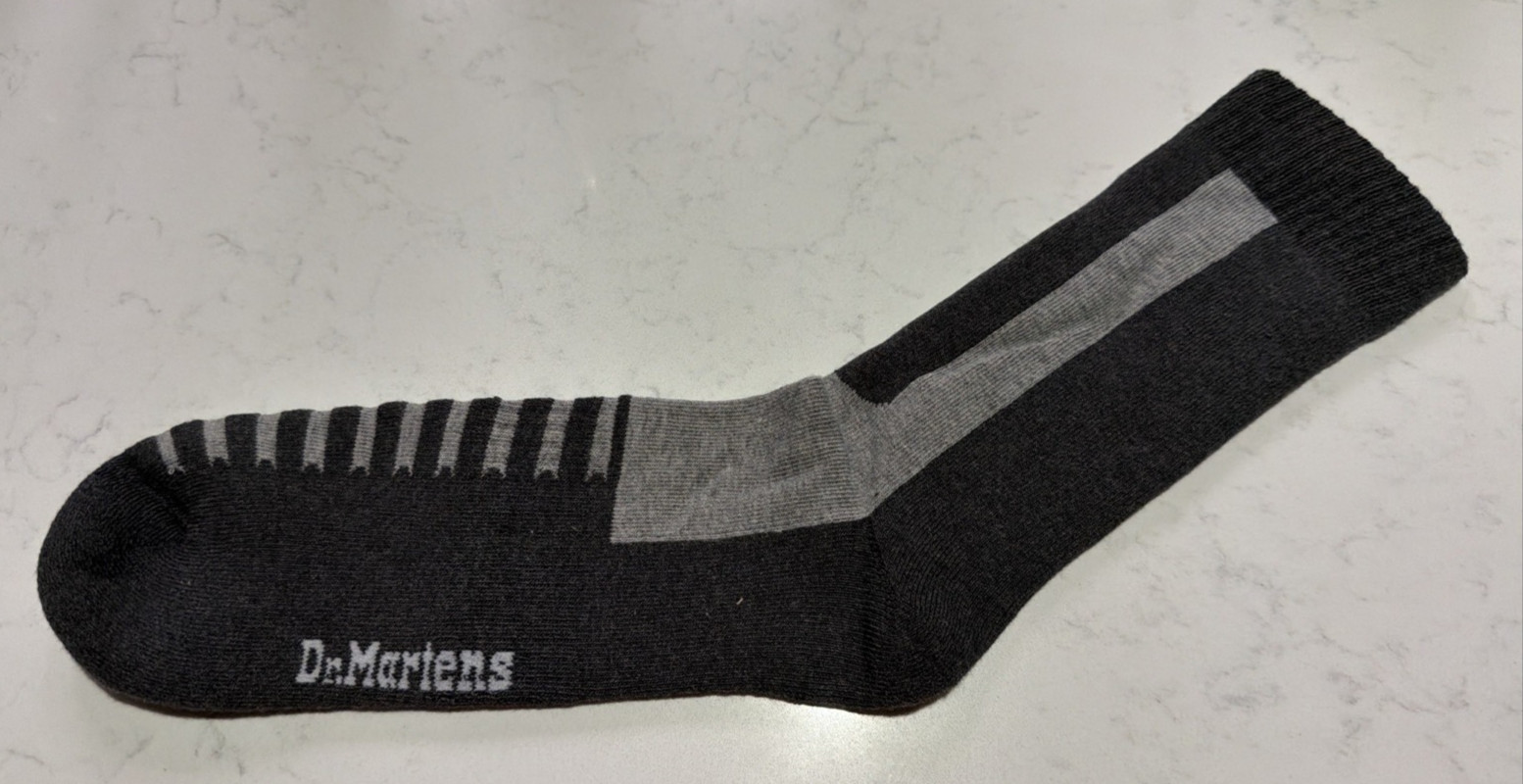 Dr. Martens The Double Doc Sock Small Medium Large Unisex Athletic Logo thumbnail 5