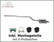 Endschalldämpfer für Rover 75 RJ Tourer 2.0 CDT+CDTi 115/131PS Auspuff Endtopf