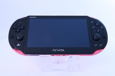 SONY PS Vita PCH-2000 Pink Black Console Only W/Box Select 3Rank