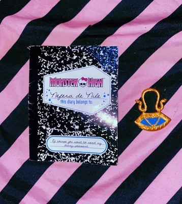 monster high g1 nefera de nile diary and purse