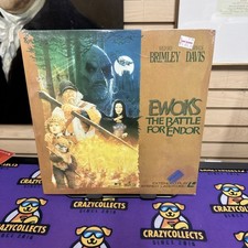 Ewoks: The Battle for Endor Laserdisc ULTRA RARE VHTF SEALED  