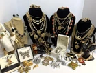 Huge Hand Curated 100 Pc Vintage High End Costume Jewelry Lot ALL SIGNED!!
