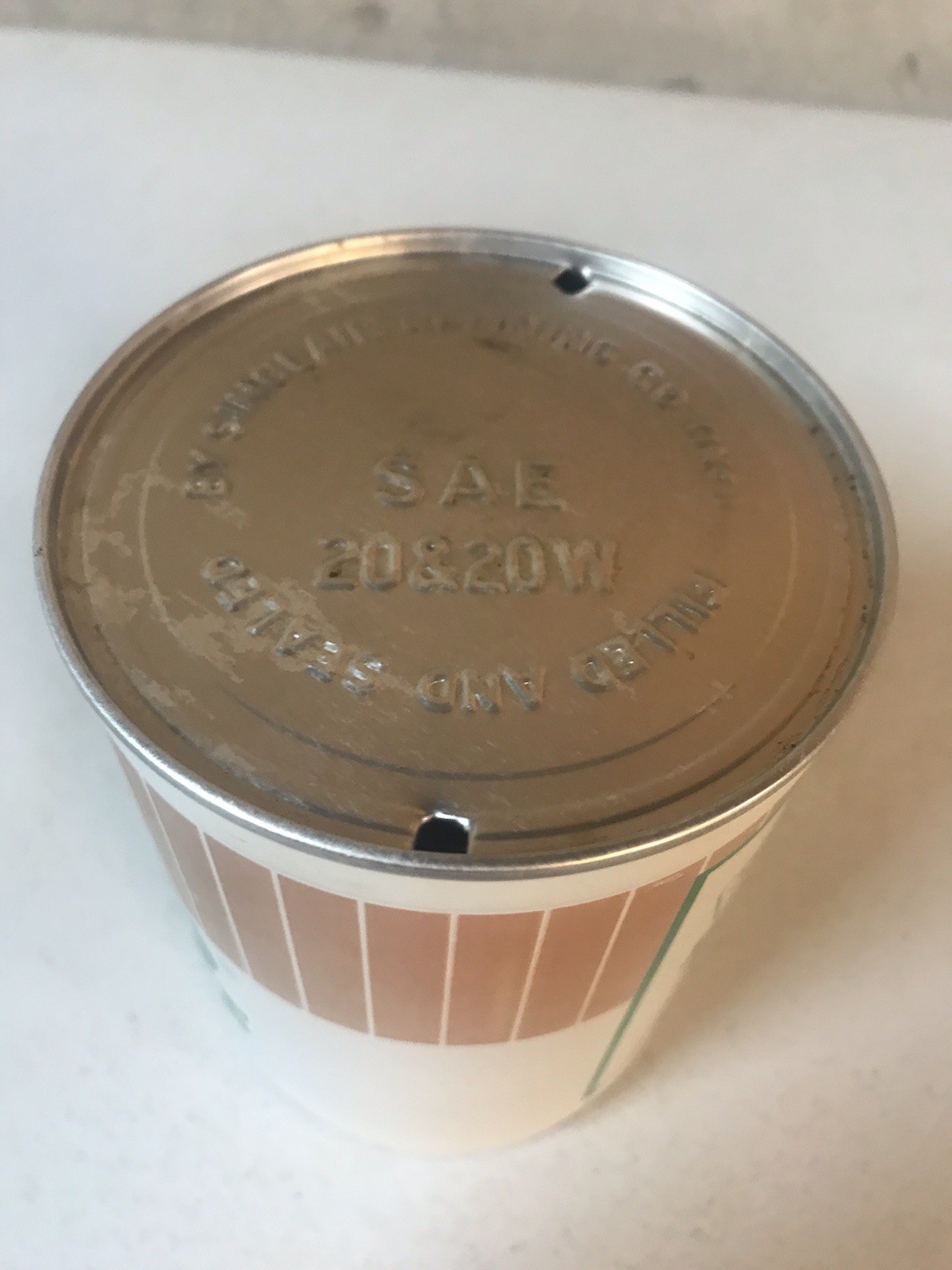 Rare Sinclair Experimental Plastic Quart Dino Oil Can Only Used For A ...