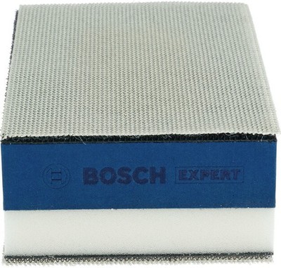 Bosch Schleifblock+Schleifnetz-Set EXPERT Dual Density, 80 x 133 mm, 2xK80/2xK12