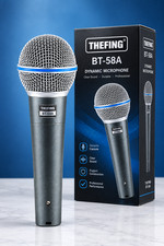 Beta 58a Supercardioid Dynamic Vocal Microphone for singing