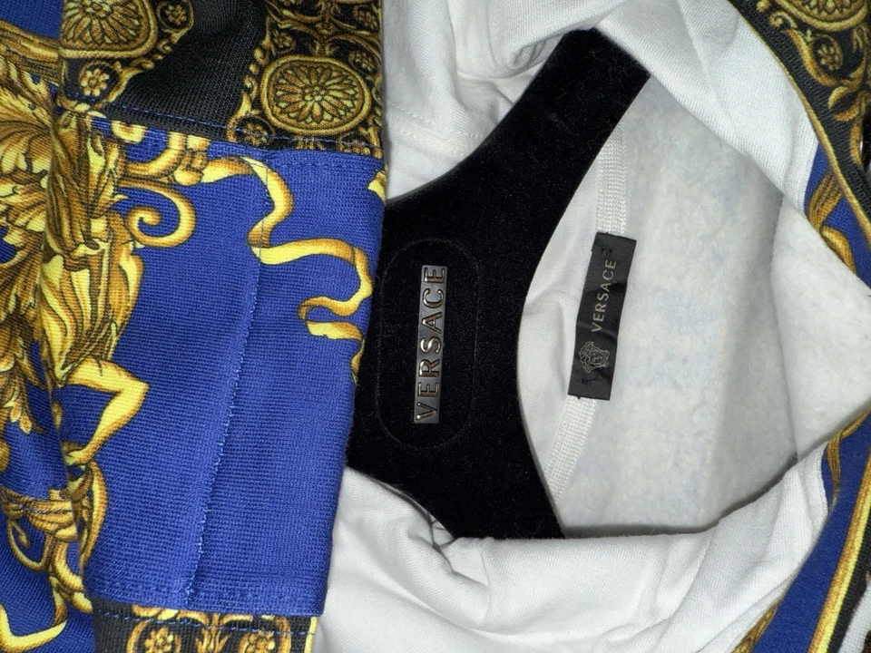 Versace Baroque Hoodie + Garment Bag | Size Large - Image 4 of 4