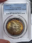 1899 O Morgan Dollar BEAUTIFUL TONING !!!  PCGS Holder UNC details