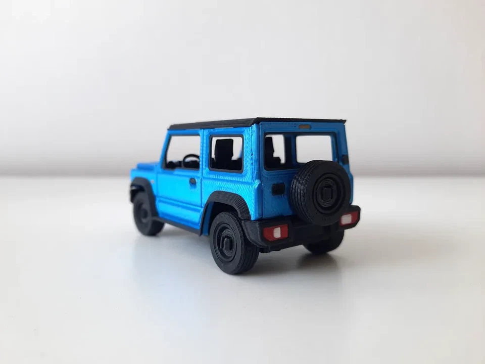 Suzuki Jimny Kit Tarjeta Escala 1/32 Modelo Coche Juguete Coleccionable Regalo Niños Adultos Foto 3 de 4