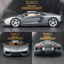  Autoart 1/18 Lamborghini Aventador LP700-4 Grigio Estoque Gray 2011 Rare