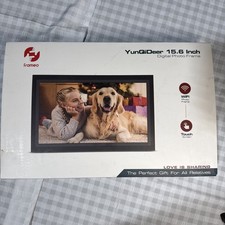 FRAMEO Digital Picture Frame- 15.6inch Digita...