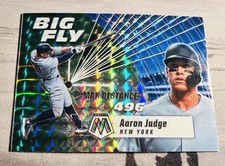 Aaron Judge 2021 Panini Mosaic Big Fly Green Mosaic Yankees