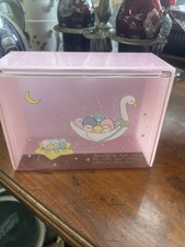 Sanrio 1978 Little Twin Stars Pink Swan Trinket Jewelry Box Swan