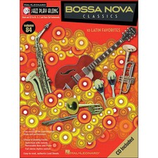 Hal Leonard Bossa Nova Classics Jazz PlayAlong Volume 84 BookCD