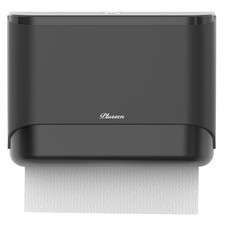 Paper Towel Dispenser Wall Mount,Black Commercial Paper Towels Holder Dispens...