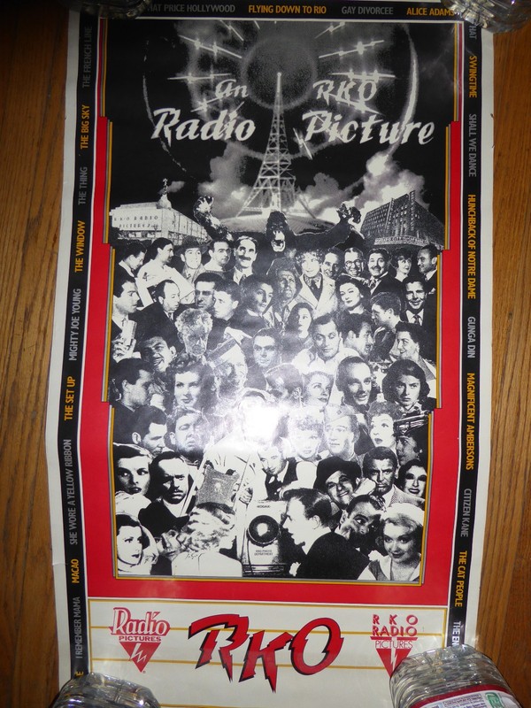 RKO POSTER of all the great RKO films